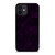 STYLISH HEXAGONAL VIOLET PATTERN iPhone 12 Mini Case Cover