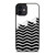 ZIG ZAG HALF PATTERN iPhone 12 Mini Case Cover