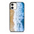 BLUE BEACH WAVES iPhone 12 Case Cover