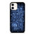 BLUE STYLISH BINARY CODE iPhone 12 Case Cover