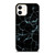 DARK ABSTRACT GREEN iPhone 12 Case Cover