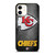 KANSAS CITY CHIEFS METAL LOGO iPhone 12 Case Cover
