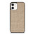 KHAKI FABRIC iPhone 12 Case Cover