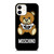 MOSCHINO CUTE BEAR TOY iPhone 12 Case Cover