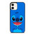 STITCH BLUE CARTOON CHARACTER iPhone 12 Case Cover