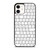 WHITE KEYBOARD PATTERN iPhone 12 Case Cover