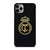 REAL MADRID CF LOGO BLACK iPhone 11 Pro Max Case Cover