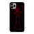 RED SKELETON HEARTBREAKING iPhone 11 Pro Max Case Cover