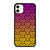 BLACK MAMBA YELLOW PURPLE PATTERN iPhone 11 Case Cover