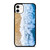 BLUE BEACH WAVES iPhone 11 Case Cover