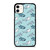 CUTE SHARK PATTERN iPhone 11 Case Cover