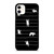 SLOTH KOALA STRIPE iPhone 11 Case Cover