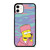 TIE DYE PATTERN BART SIMPSON iPhone 11 Case Cover