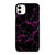VIOLET ABSTRACT SMOKED GRID iPhone 11 Case Cover