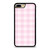 PINK PLAID PATTERN iPhone 7 / 8 Plus Case Cover