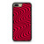 WAVY RED PATTERN iPhone 7 / 8 Plus Case Cover