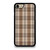BROWN PLAID PATTERN iPhone 7 / 8 Case Cover