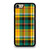 YELLOW GREEN TARTAN PATTERN iPhone 7 / 8 Case Cover