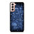 BLUE STYLISH BINARY CODE Samsung Galaxy S21 Case Cover