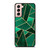 EMERALD AND COPPER GEOMETRIC PATTERN Samsung Galaxy S21 Case Cover