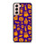 HAPPY HALLOWEEN PURPLE PATTERN Samsung Galaxy S21 Case Cover