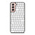 WHITE KEYBOARD PATTERN Samsung Galaxy S21 Case Cover