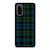 GREEN BLUE TARTAN PATTERN Samsung Galaxy S20 Case Cover