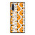 ORANGE FOX PATTERN Samsung Galaxy Note 10 Case Cover