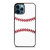 BASEBALL RED STITCHING iPhone 12 Pro Max Case Cover