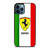 FERRARI ITALI FLAG LOGO iPhone 12 Pro Max Case Cover