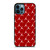 MICHAEL JORDAN SYMBOL RED PATTERN iPhone 12 Pro Max Case Cover