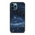 NAVY BLUE STAR FABRIC TEXTURE iPhone 12 Pro Max Case Cover