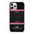 COACH NEW YORK PINK BLACK iPhone 12 Pro Case Cover