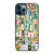 RETRO ALPHABET GREEN COLLAGE iPhone 12 Pro Max Case Cover
