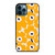 YELLOW RETRO FLORAL PATTERN iPhone 12 Pro Max Case Cover