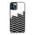 ZIG ZAG HALF PATTERN iPhone 12 Pro Max Case Cover