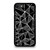 DARK TRIANGLE PATTERN iPhone SE 2020 Case Cover