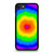 LOVE RAINBOW TIE DYE PATTERN iPhone SE 2020 Case Cover
