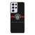 MANCHESTER UNITED BLACK Samsung Galaxy S21 Ultra Case Cover