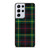 RED YELLOW TARTAN PLAID PATTERN Samsung Galaxy S21 Ultra Case Cover
