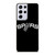 SAN ANTONIO SPURS LOGO BLACK Samsung Galaxy S21 Ultra Case Cover