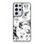 SPACE DOG WHITE PATTERN Samsung Galaxy S21 Ultra Case Cover