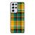 YELLOW GREEN TARTAN PATTERN Samsung Galaxy S21 Ultra Case Cover YELLOW GREEN TARTAN PATTERN Samsung Galaxy S21 Ultra Case Cover