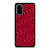 WAVY RED PATTERN Samsung Galaxy S20 Plus Case Cover