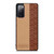COACH NEW YORK BROWN LEATHER Samsung Galaxy S20 FE Case Cover