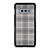 GREY TARTAN PLAID PATTERN Samsung Galaxy S10e Case Cover