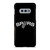 SAN ANTONIO SPURS LOGO BLACK Samsung Galaxy S10e Case Cover SAN ANTONIO SPURS LOGO BLACK Samsung Galaxy S10e Case Cover