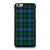 GREEN BLUE TARTAN PLAID PATTERN iPhone 6 / 6S Plus Case Cover