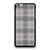 GREY TARTAN PLAID PATTERN iPhone 6 / 6S Plus Case Cover