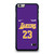 LA LAKERS LEBRON JAMES JERSEY iPhone 6 / 6S Plus Case Cover